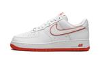 Nike Air Force 1 Low 07 White Picante Red - Maat 39 EU, Ophalen of Verzenden, Nieuw, Nike