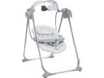 Chicco Polly Swing Up Leaves Grey Babyschommel 79110.79, Huis en Inrichting, Verzenden, Zo goed als nieuw