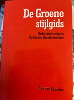 De Groene stijlgids 9789079539017 R. van Erkelens, Verzenden, Gelezen, R. van Erkelens
