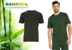 2dekans | Bamboe T Shirt Heren - Groen - Regular Fit -, Ophalen of Verzenden, Zo goed als nieuw, Groen, Bamboo Elements