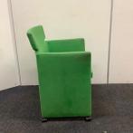 Artifort Key verrijdbare design stoel, groene stoffering