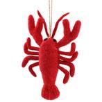 Hanger Wolvilt - Kreeft Rood - Handmade&Fairmade - Homedeco, Ophalen of Verzenden, Nieuw