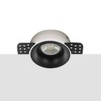 LED trimless spot GU10 COB 7Watt rond ZWART dimbaar, Ophalen of Verzenden, Nieuw