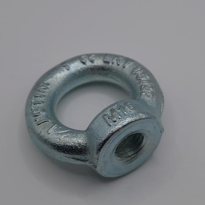 Oogmoer M16 verzinkt (1st), Doe-het-zelf en Verbouw, IJzerwaren en Bevestigingsmiddelen, Bouten of Moeren, Nieuw, Ophalen of Verzenden