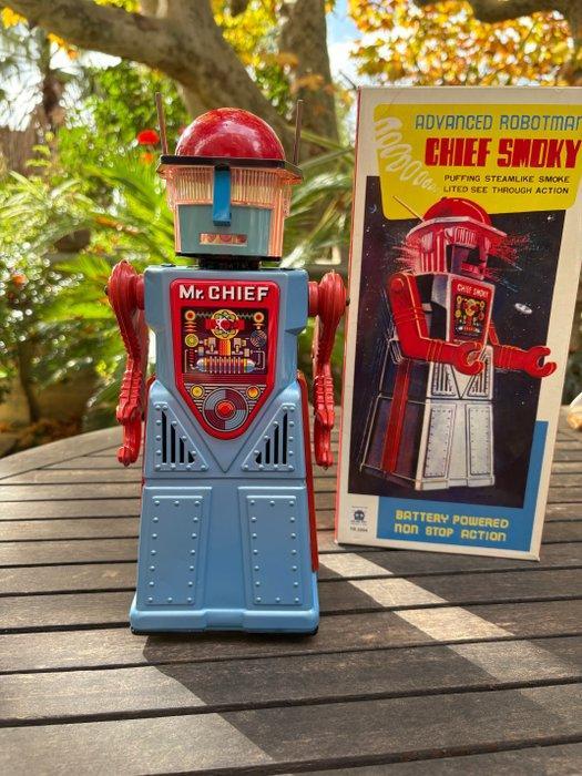 Ha Ha Toy - Speelgoed robot Advanced Robotman Chief Smoky, Antiek en Kunst, Antiek | Speelgoed