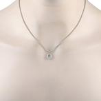 Chopard - Ketting met hanger - 18 karaat Witgoud, Gelukkige