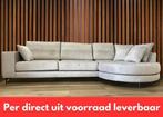 Ontdek de Topaanbieding! Bank Bella TAUPE Velvet 345 x 150, Hoekbank, Driepersoons, 300 cm of meer, Nieuw