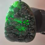 Jade - Gecertificeerde Type A Groene Jadeiet Hanger met