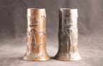 Art Nouveau - Vaas (2) - Metaal