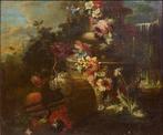 Gasparo Lopez (1650-1732) - Natura morta in un giardino, Antiek en Kunst