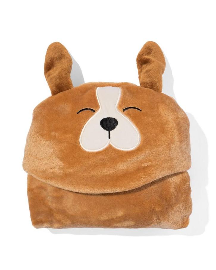 HEMA Snuggle plaid 130x150 hond van €15.49 voor €10 sale, Huis en Inrichting, Woonaccessoires | Plaids en Woondekens, Nieuw, Verzenden