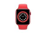 Apple Watch Series 6 44mm / SV - Rood, Verzenden, Zo goed als nieuw