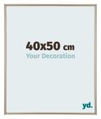 Fotolijst 40x50 cm - Champagne - Kunststof - Annecy, Huis en Inrichting, Woonaccessoires | Lijsten, Verzenden, Nieuw
