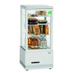 Bartscher Mini Koelvitrine | Wit | 78L | 450x405x1030mm, Verzenden, Nieuw in verpakking