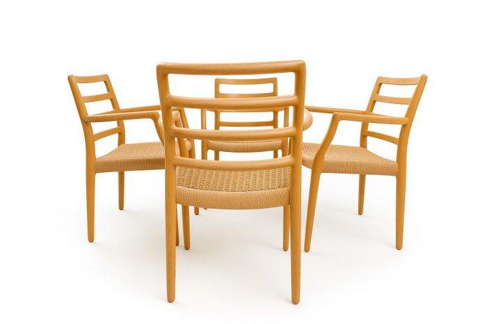 J.L. Møllers Møbelfabrik - Niels O. Moller - Eetkamerstoel, Antiek en Kunst, Kunst | Designobjecten