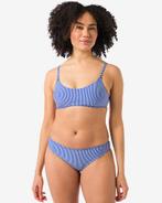 HEMA Dames bikinibroekje seersucker blauw, Kleding | Dames, Verzenden, Nieuw