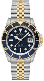 Duxot DX-2057-AA Two Tone Blue Atlantica Diver automatisch, Sieraden, Tassen en Uiterlijk, Horloges | Heren, Overige merken, Staal