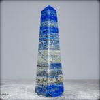 Natuurlijke koningsblauwe lapis lazuli Obelisk- 481.27 g, Verzamelen, Mineralen en Fossielen