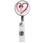 Fako Bijoux® - Badgehouder - Sleutel Houder - Rolspeld -, Verzamelen, Sleutelhangers, Verzenden, Nieuw