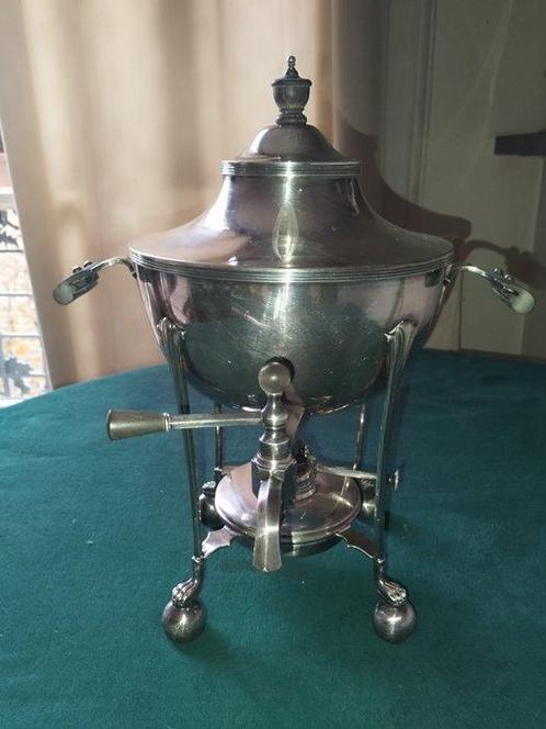 Mappin and Webbs - Samovar - Verzilverd - Samovar Sheffield, Antiek en Kunst, Antiek | Meubels | Tafels