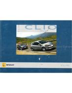 2007 RENAULT CLIO INSTRUCTIEBOEKJE NEDERLANDS, Auto diversen, Handleidingen en Instructieboekjes