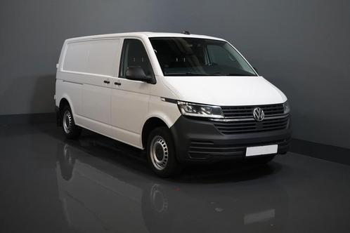 Volkswagen Transporter T6.1 2.0 TDI 150 pk DSG Aut. L2 2x Sc, Auto's, Volkswagen, Lease, Automaat, Overige carrosserieën, Wit