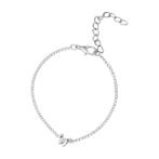 Fako Bijoux® - Enkelbandje - Vlinder - Zilverkleurig, Sieraden, Tassen en Uiterlijk, Enkelbandjes en Enkelkettinkjes, Verzenden