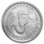 Samoan Seahorse - 1 oz 2021 (15.000 oplage), Verzenden, Losse munt, Zilver