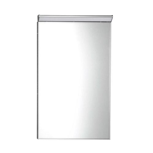 Badkamerspiegel LED Sapho Bora 40x60 cm Ingelijst met, Doe-het-zelf en Verbouw, Sanitair, Bad, Nieuw, Chroom, Ophalen of Verzenden