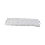 Pallet kussen | Gardalux | 120 x 40 cm (Katoen, Wit), Tuin en Terras, Tuinmeubel-accessoires, Verzenden, Nieuw