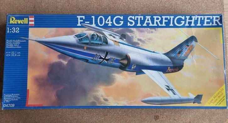 Revell 04709 F-104G Starfighter 1:32, Hobby en Vrije tijd, Modelbouw | Vliegtuigen en Helikopters, Revell, Verzenden