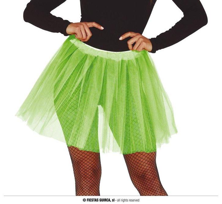 Groene tutu, Hobby en Vrije tijd, Feestartikelen, Feestartikel, Nieuw, Verzenden