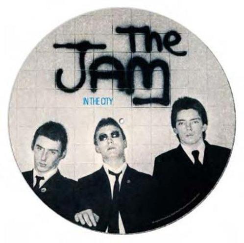 The Jam - In the City Platenspeler Slipmat off. merchandise, Verzamelen, Muziek, Artiesten en Beroemdheden, Gebruiksvoorwerp, Nieuw