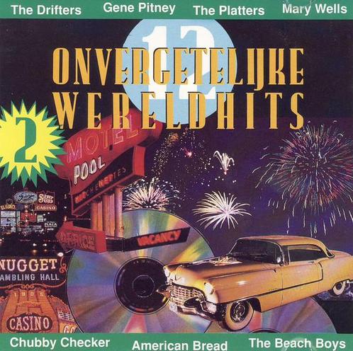 cd - Various - 12 Onvergetelijke Wereldhits Vol 2, Cd's en Dvd's, Cd's | Pop, Zo goed als nieuw, Verzenden