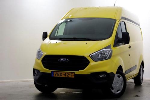 Ford Transit Custom 340 2.0 TDCI 130pk E6 L2H2 Trend Airco/T, Auto's, Bestelauto's, Dealer onderhouden, Lease, Handgeschakeld