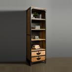 *WOONWINKEL* Tower Living Basto Mangohouten Kast Industrieel, Huis en Inrichting, Verzenden, Nieuw