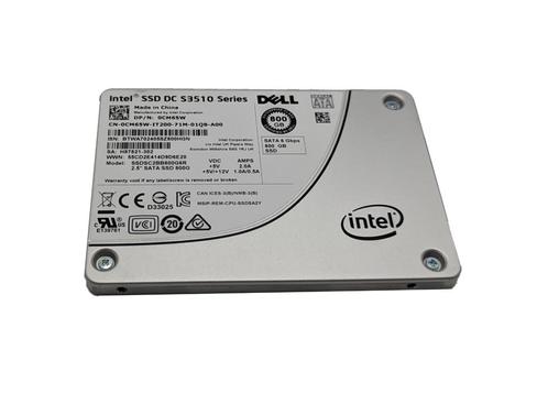 800GB 6G SATA SSD MLC Dell SSDSC2BB800G6R P/N: CM65W, 0CM65W, Computers en Software, Harde schijven, Zo goed als nieuw, Server