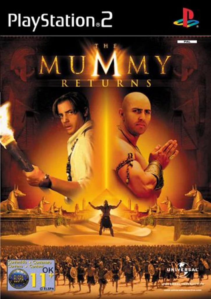 Playstation 2 The Mummy Returns, Spelcomputers en Games, Games | Sony PlayStation 2, Zo goed als nieuw, Verzenden