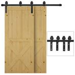 Schuifdeursysteem - Accessoireset - Zwart, Ophalen of Verzenden, Nieuw