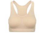 Microfiber sportbeha - Racerback - Uitneembare cups - Beige, Kleding | Heren, Ondergoed, Verzenden