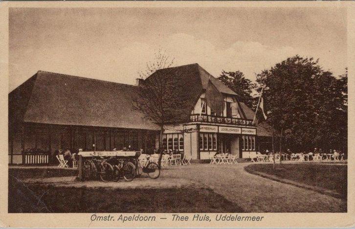 UDDEL - Omstr. Apeldoorn - Thee Huis, Uddelermeer, Verzamelen, Ansichtkaarten | Nederland, Verzenden