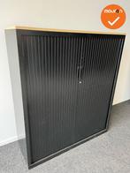 Roldeurkast - Basic - B Keuze - 144x120x45cm - Zwart met zwa, Werkplek, Ophalen of Verzenden, Gebruikt, Kast