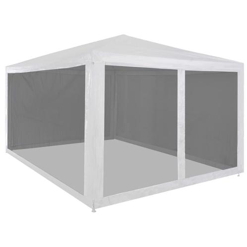 vidaXL Partytent met 4 mesh zijwanden 4x3 m, Tuin en Terras, Partytenten, Partytent, Nieuw, Verzenden