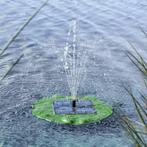 HI Solar fonteinpomp drijvend lotusblad (Verlichting), Tuin en Terras, Nieuw, Verzenden