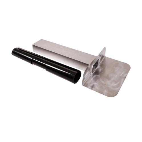 ALU Kiezelbak 60 x 80 x 600 mm 90 RF Flashing Zelf.Kl. EPDM, Doe-het-zelf en Verbouw, Dakpannen en Dakbedekking, Overige typen