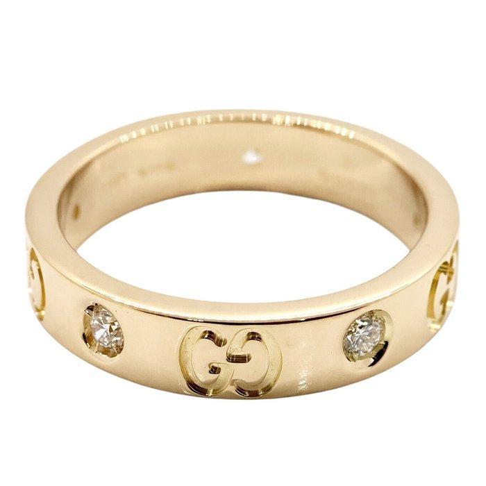 Gucci - Ring - icon - 18 karaat Roségoud - 5 Diamonds, Sieraden, Tassen en Uiterlijk, Ringen