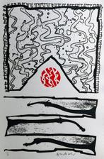 Pierre Alechinsky (1927) - Odessa Mama - Gravure originale