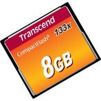 Transcend Compact Flash Kaart 8 GB, Ophalen of Verzenden, Zo goed als nieuw