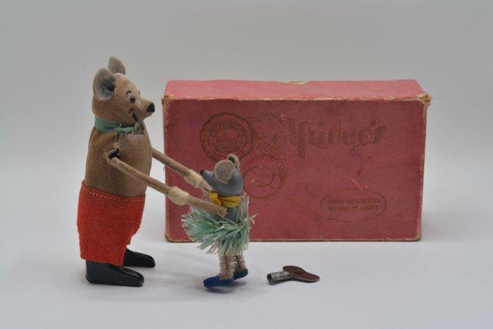 Schuco - Speelgoed Clockwork Dancing Mice - 1930-1940 -, Antiek en Kunst, Antiek | Speelgoed