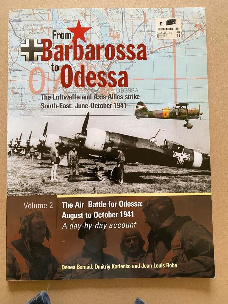 De Luchtoorlog om Odessa -Augustus-Oktober 1941 - ENGELS, Verzamelen, Militaria | Tweede Wereldoorlog, Luchtmacht, Boek of Tijdschrift